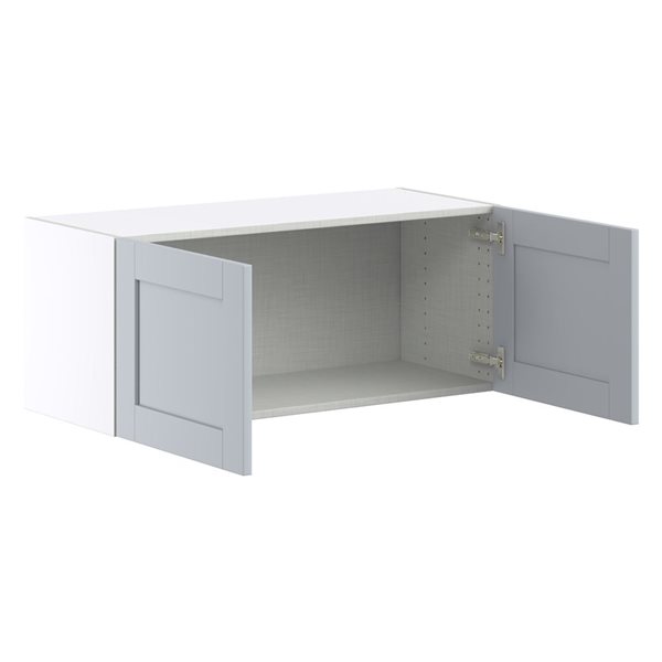 Hugo&Borg Charlesberg 36 x 15 x 14.88-in Light Grey Door Wall Semi-Custom Cabinet