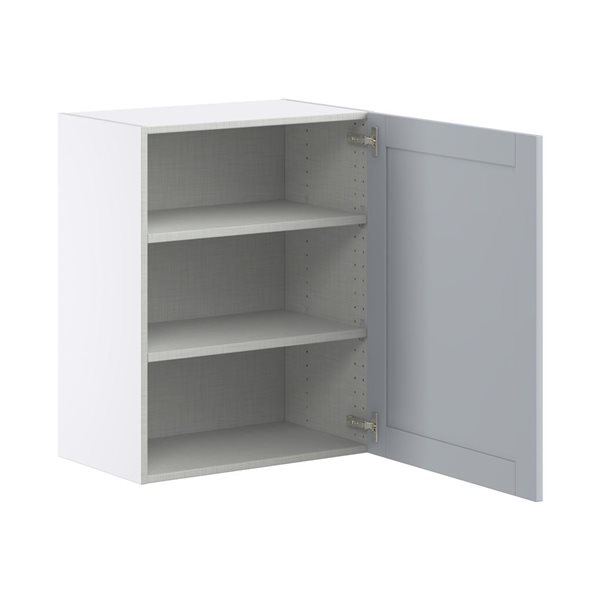 Hugo&Borg Charlesberg 24 x 30 x 14.88-in Light Grey Door Wall Semi-Custom Cabinet