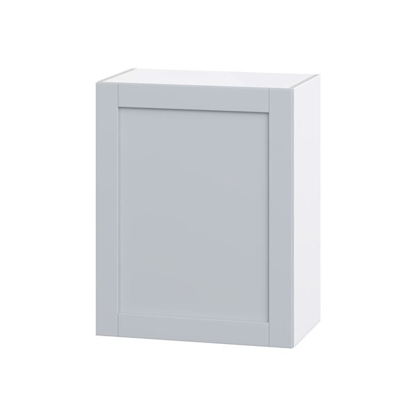 Hugo&Borg Charlesberg 24 x 30 x 14.88-in Light Grey Door Wall Semi-Custom Cabinet