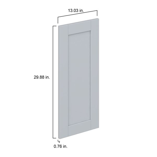 Hugo&Borg Charlesberg 13.03 x 29.88 x 0.75-in Cabinet Door Front