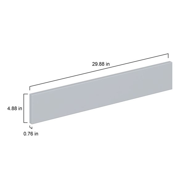 Hugo&Borg Charlesberg 29.88 x 4.88 x 0.75-in Cabinet Drawer Front