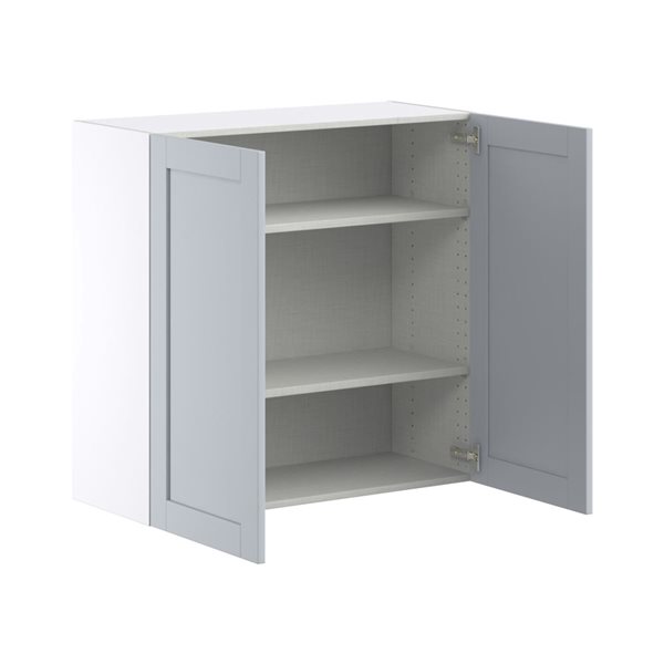 Hugo&Borg Charlesberg 36 x 35 x 14.88-in Light Grey Door Wall Semi-Custom Cabinet