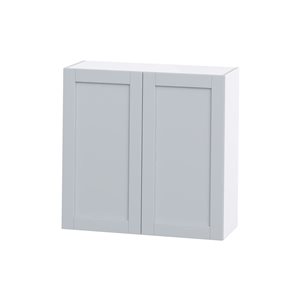 Hugo&Borg Charlesberg 36 x 35 x 14.88-in Light Grey Door Wall Semi-Custom Cabinet