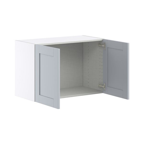 Hugo&Borg Charlesberg 30 x 20 x 14.88-in Light Grey Door Wall Semi-Custom Cabinet