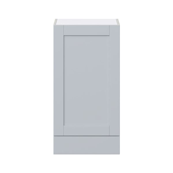 Hugo&Borg Charlesberg 18 x 35 x 14.88-in Light Grey Door and Drawer Wall Semi-Custom Cabinet