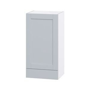 Hugo&Borg Charlesberg 18 x 35 x 14.88-in Light Grey Door and Drawer Wall Semi-Custom Cabinet