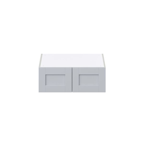 Hugo&Borg Charlesberg 27 x 10 x 24.88-in Light Grey Door Wall Semi-Custom Cabinet