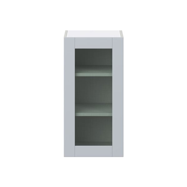 Hugo&Borg Charlesberg 15 x 30 x 14.88-in Light Grey Door Wall Semi-Custom Cabinet