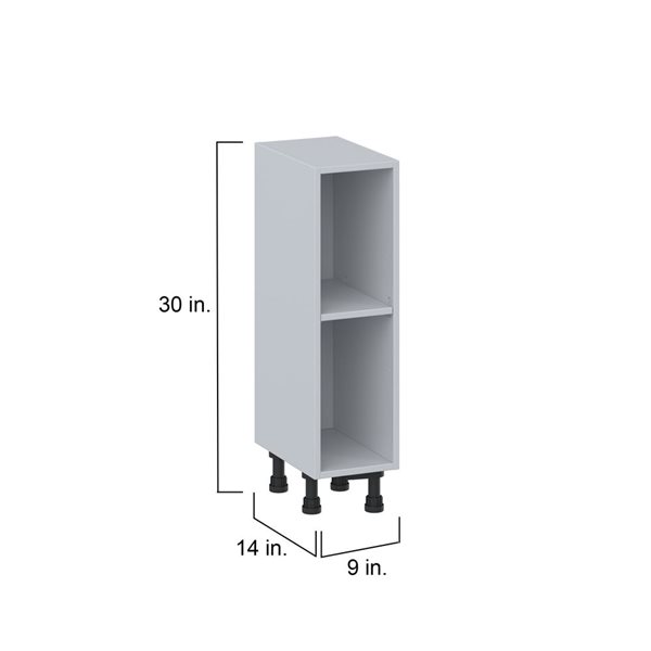 Hugo&Borg Charlesberg 9 x 34.5 x 14.8-in Light Grey Base Semi-Custom Cabinet