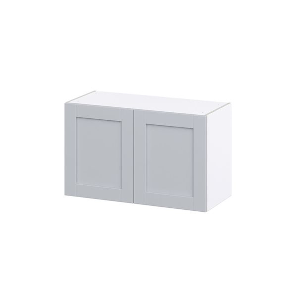 Hugo&Borg Charlesberg 33 x 20 x 14.88-in Light Grey Door Wall Semi-Custom Cabinet