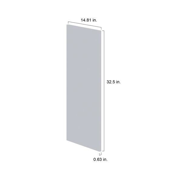 Hugo&Borg Charlesberg 32.5 x 14.81 x 0.63-in Cabinet End Panel