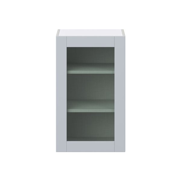 Hugo&Borg Charlesberg 18 x 30 x 14.88-in Light Grey Door Wall Semi-Custom Cabinet