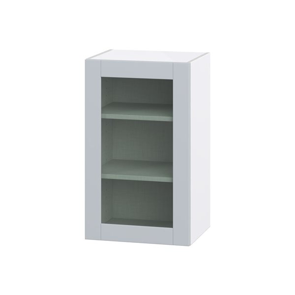 Hugo&Borg Charlesberg 18 x 30 x 14.88-in Light Grey Door Wall Semi-Custom Cabinet