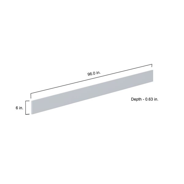 Hugo&Borg Charlesberg 6 x 0.63 x 96-in Cabinet Fill Strip