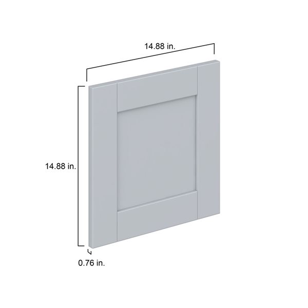 Hugo&Borg Charlesberg 14.88 x 14.88 x 0.75-in Cabinet Door Front