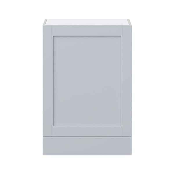 Hugo&Borg Charlesberg 24 x 35 x 14.88-in Light Grey Door and Drawer Wall Semi-Custom Cabinet