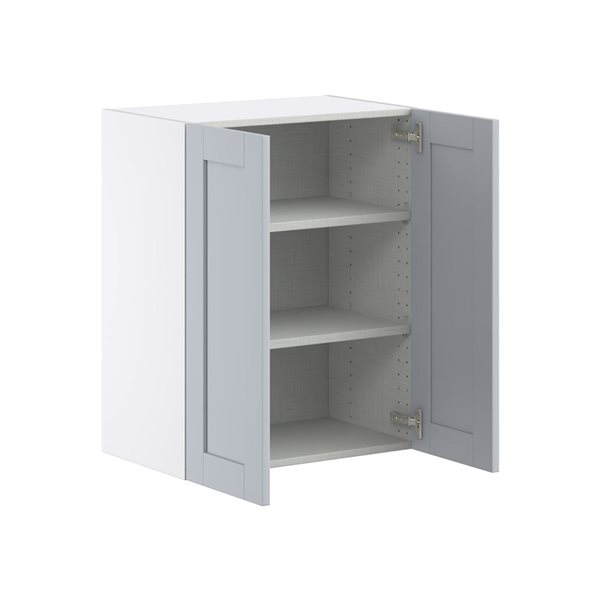 Hugo&Borg Charlesberg 24 x 30 x 14.88-in Light Grey Door Wall Semi-Custom Cabinet