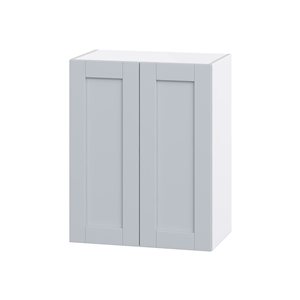 Hugo&Borg Charlesberg 24 x 30 x 14.88-in Light Grey Door Wall Semi-Custom Cabinet