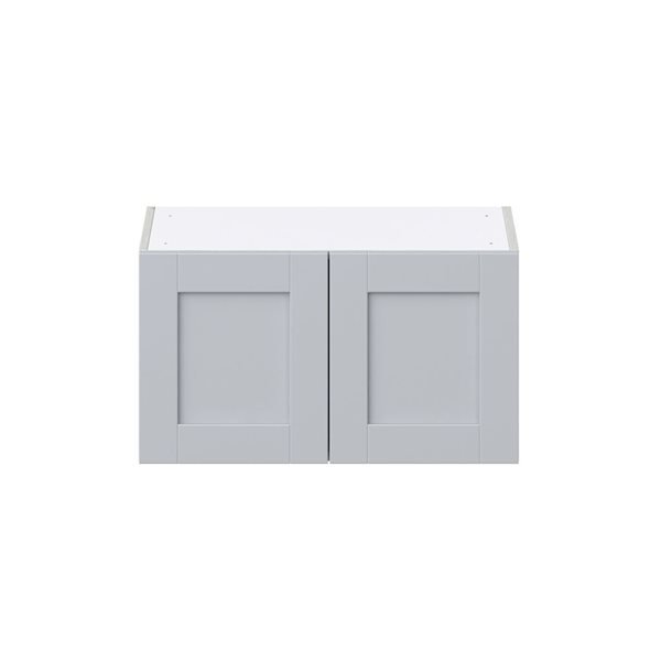 Hugo&Borg Charlesberg 27 x 15 x 14.88-in Light Grey Door Wall Semi-Custom Cabinet