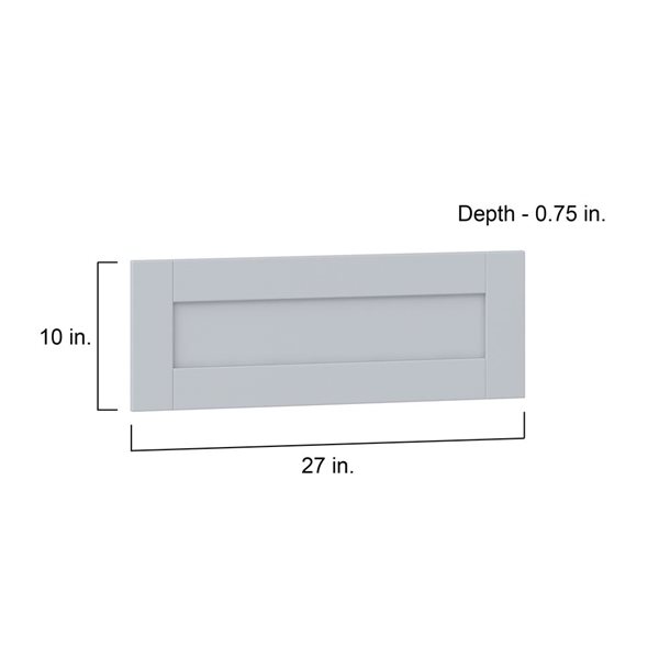 Hugo&Borg Charlesberg 27 x 10 x 0.75-in Cabinet Drawer Front