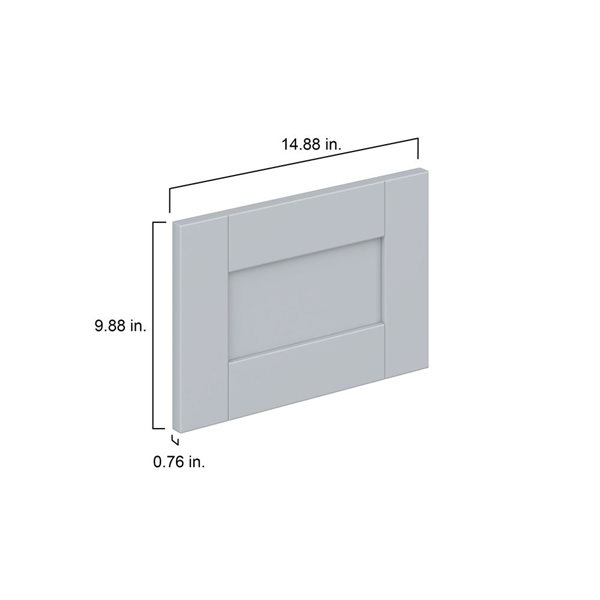 Hugo&Borg Charlesberg 14.88 x 9.88 x 0.75-in Cabinet Door Front