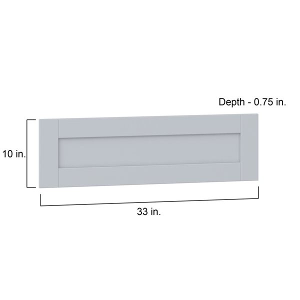 Hugo&Borg Charlesberg 33 x 10 x 0.75-in Cabinet Drawer Front