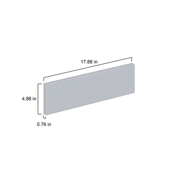 Hugo&Borg Charlesberg 17.88 x 4.88 x 0.75-in Cabinet Drawer Front