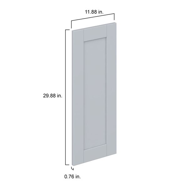 Hugo&Borg Charlesberg 11.88 x 29.88 x 0.75-in Cabinet Door Front