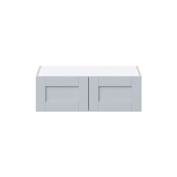 Hugo&Borg Charlesberg 30 x 10 x 24.88-in Light Grey Door Wall Semi-Custom Cabinet