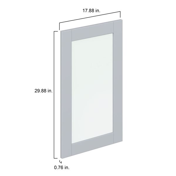 Hugo&Borg Charlesberg 17.88 x 29.88 x 0.75-in Cabinet Door Front