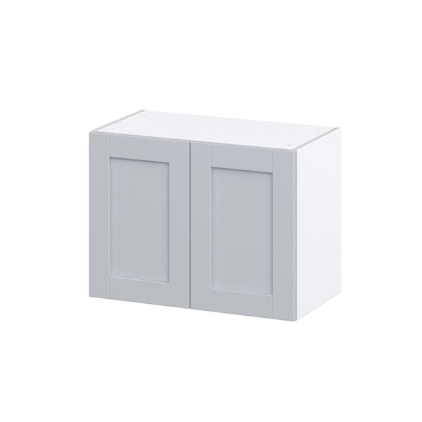 Hugo&Borg Charlesberg 27 x 20 x 14.88-in Light Grey Door Wall Semi ...