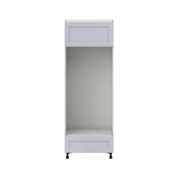 Hugo&Borg Charlesberg 30 x 84.5 x 24.88-in Light Grey Door and Drawer Pantry Semi-Custom Cabinet