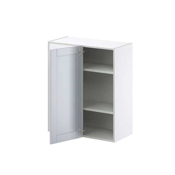 Hugo&Borg Charlesberg 30 x 35 x 14.88-in Light Grey Door Wall Semi-Custom Cabinet