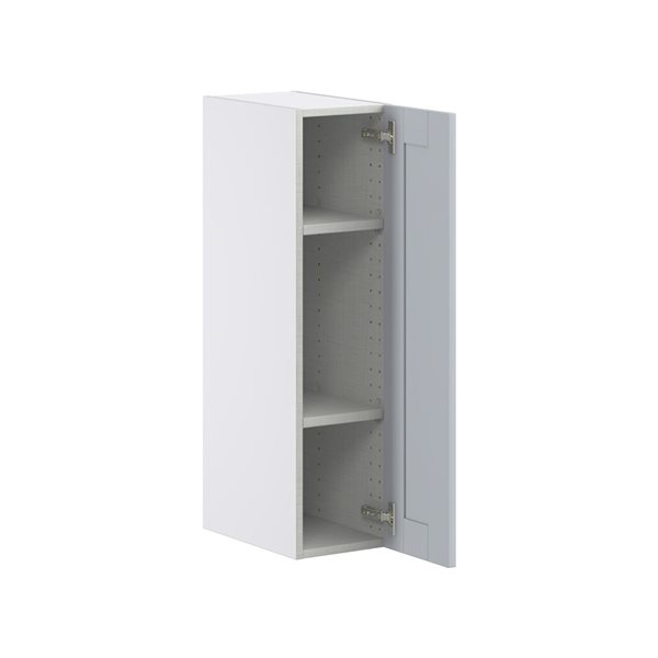 Hugo&Borg Charlesberg 9 x 35 x 14.88-in Light Grey Door Wall Semi-Custom Cabinet