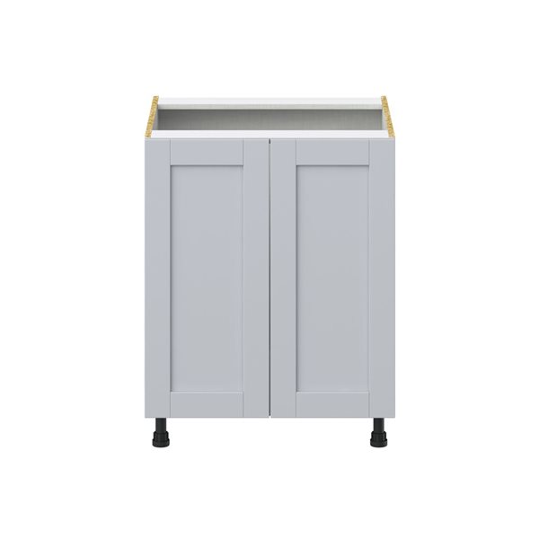 Hugo&Borg Charlesberg 27 x 34.5 x 24.88-in Light Grey Door Base Semi-Custom Cabinet