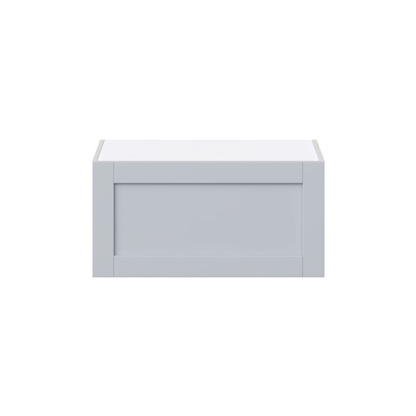 Hugo&Borg Charlesberg 30 x 15 x 24.88-in Light Grey Door Wall Semi-Custom Cabinet