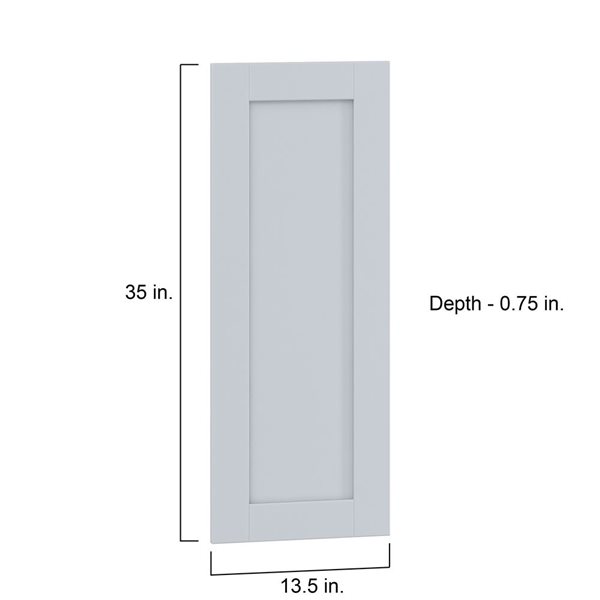 Hugo&Borg Charlesberg 13.5 x 35 x 0.75-in Cabinet Door Front