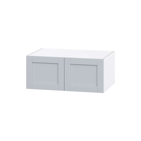 Hugo&Borg Charlesberg 36 x 15 x 24.88-in Light Grey Door Wall Semi-Custom Cabinet