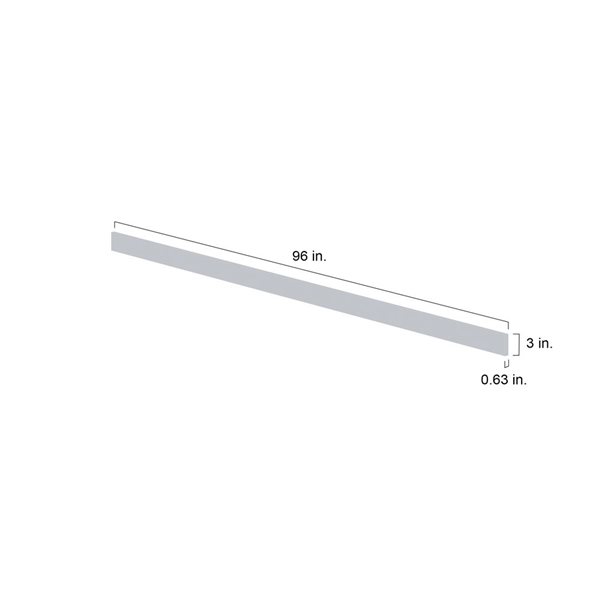 Hugo&Borg Charlesberg 3 x 96 x 0.63-in Cabinet Fill Strip