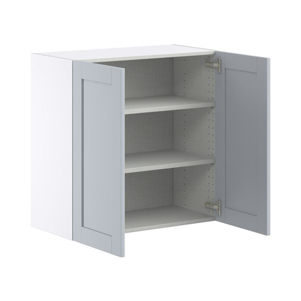 Hugo&Borg Charlesberg 30 x 30 x 14.88-in Light Grey Door Wall Semi-Custom Cabinet