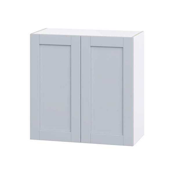 Hugo&Borg Charlesberg 30 x 30 x 14.88-in Light Grey Door Wall Semi-Custom Cabinet