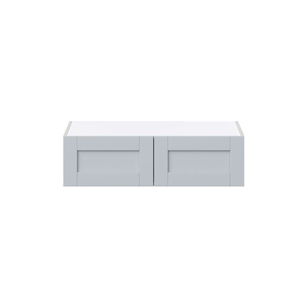 Hugo&Borg Charlesberg 36 x 10 x 24.88-in Light Grey Door Wall Semi-Custom Cabinet