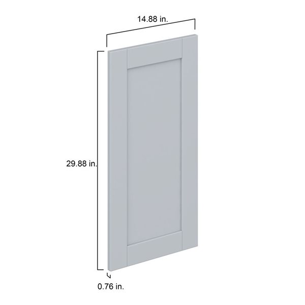 Hugo&Borg Charlesberg 14.88 x 29.88 x 0.75-in Cabinet Door Front