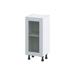 Hugo&Borg Charlesberg 15 x 34.5 x 14.88-in Light Grey Door Base Semi-Custom Cabinet