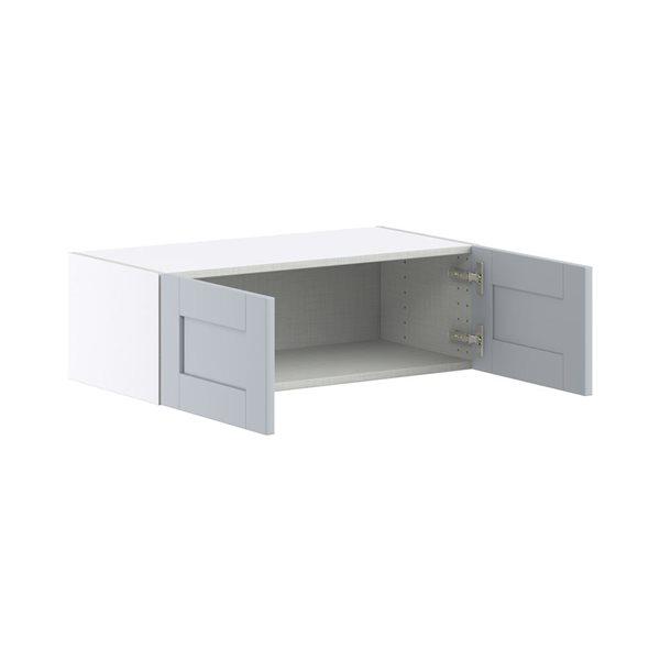 Hugo&Borg Charlesberg 30 x 10 x 14.88-in Light Grey Door Wall Semi-Custom Cabinet