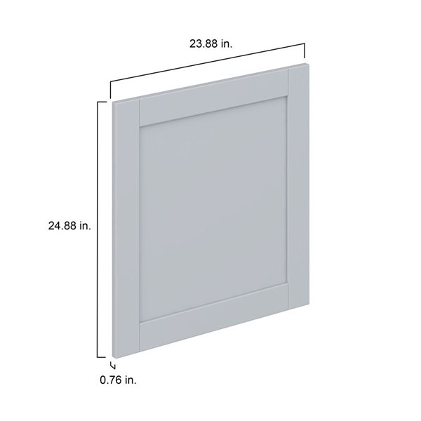 Hugo&Borg Charlesberg 23.88 x 24.88 x 0.75-in Cabinet Door Front