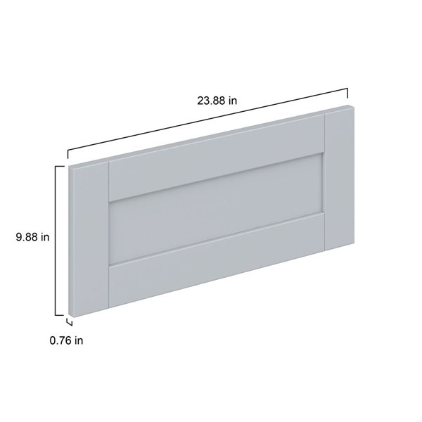 Hugo&Borg Charlesberg 23.88 x 9.88 x 0.75-in Cabinet Drawer Front