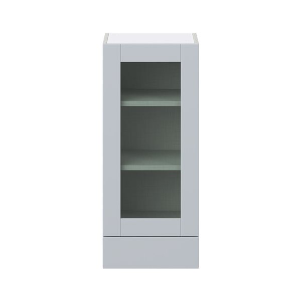 Hugo&Borg Charlesberg 15 x 35 x 14.88-in Light Grey Door and Drawer Wall Semi-Custom Cabinet