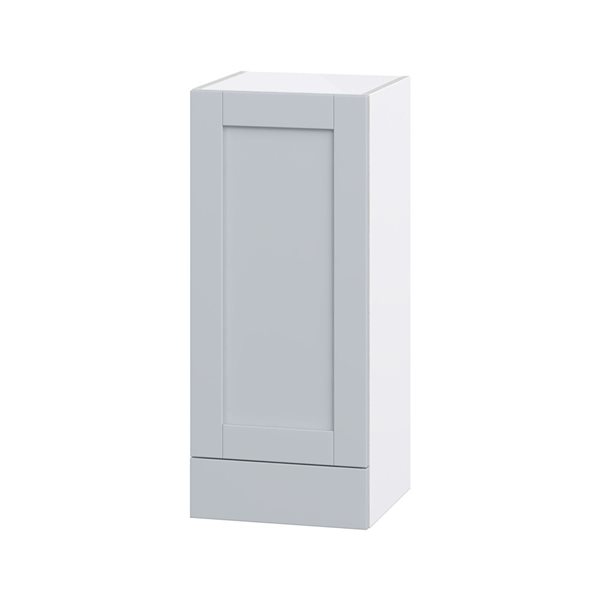 Hugo&Borg Charlesberg 15 x 35 x 14.88-in Light Grey Door and Drawer Wall Semi-Custom Cabinet