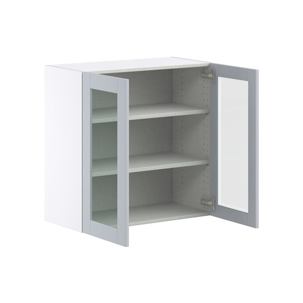 Hugo&Borg Charlesberg 30 x 30 x 14.88-in Light Grey Door Wall Semi-Custom Cabinet